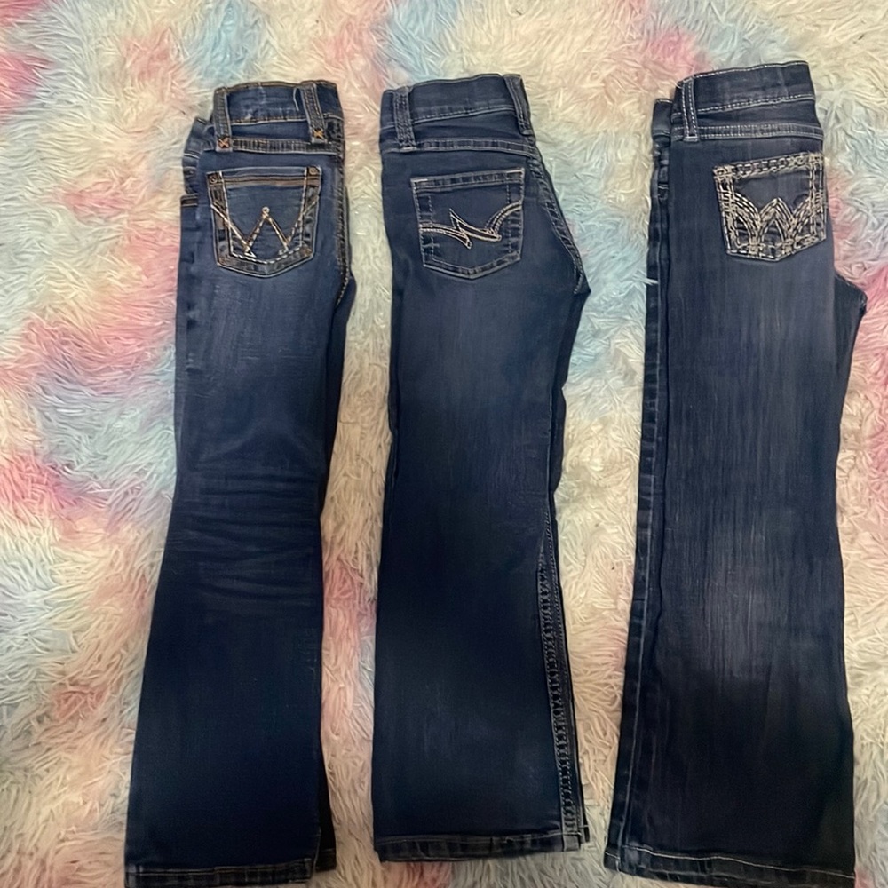Girls Wrangler jeans lot/bundle